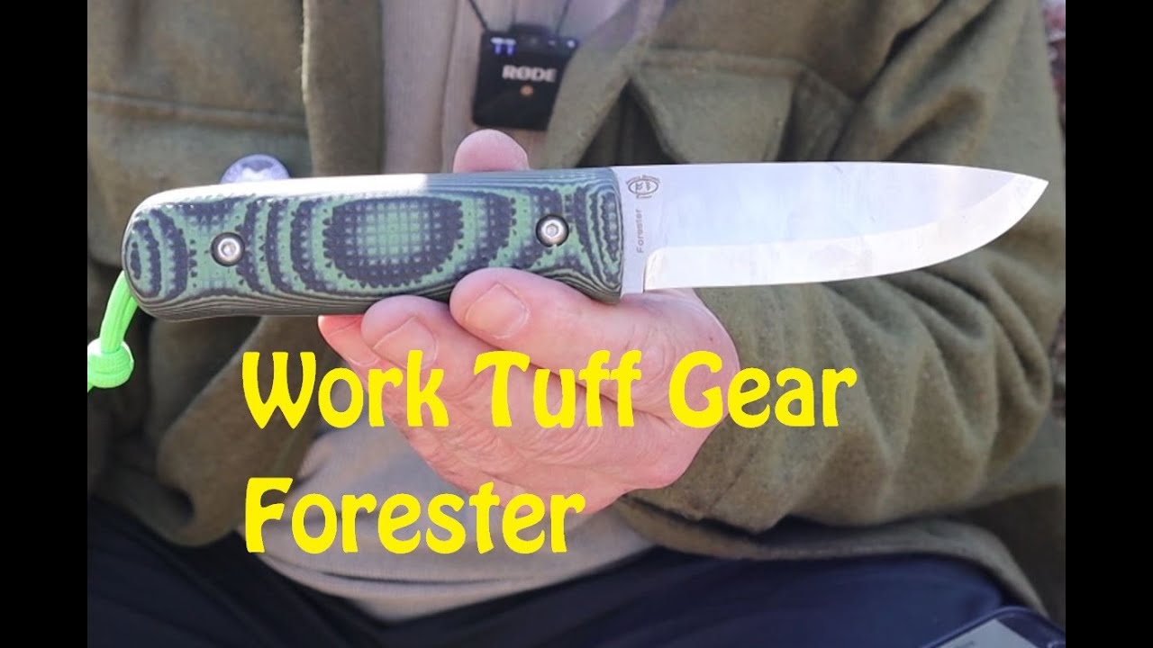 Work Tuff Gear Forester — специализированный нож для выживания в лесу, разработанный Aurora Borea...