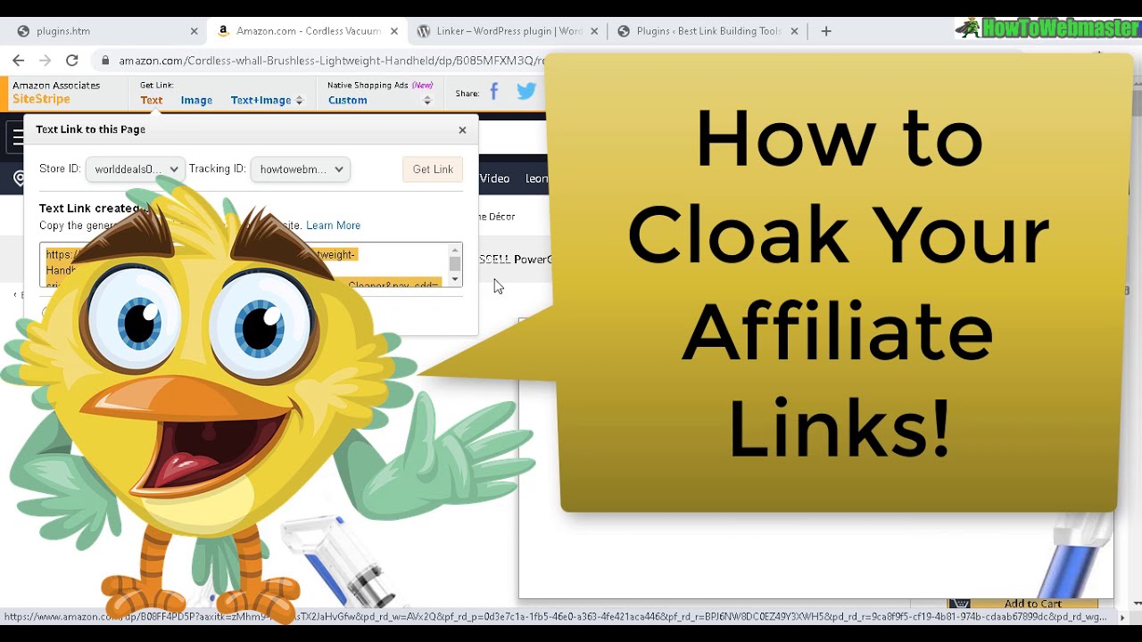 How to Cloak Affiliate Links [Mask/ Hide & Track] - Free Wordpress Affiliate Link Cloaking Plugin