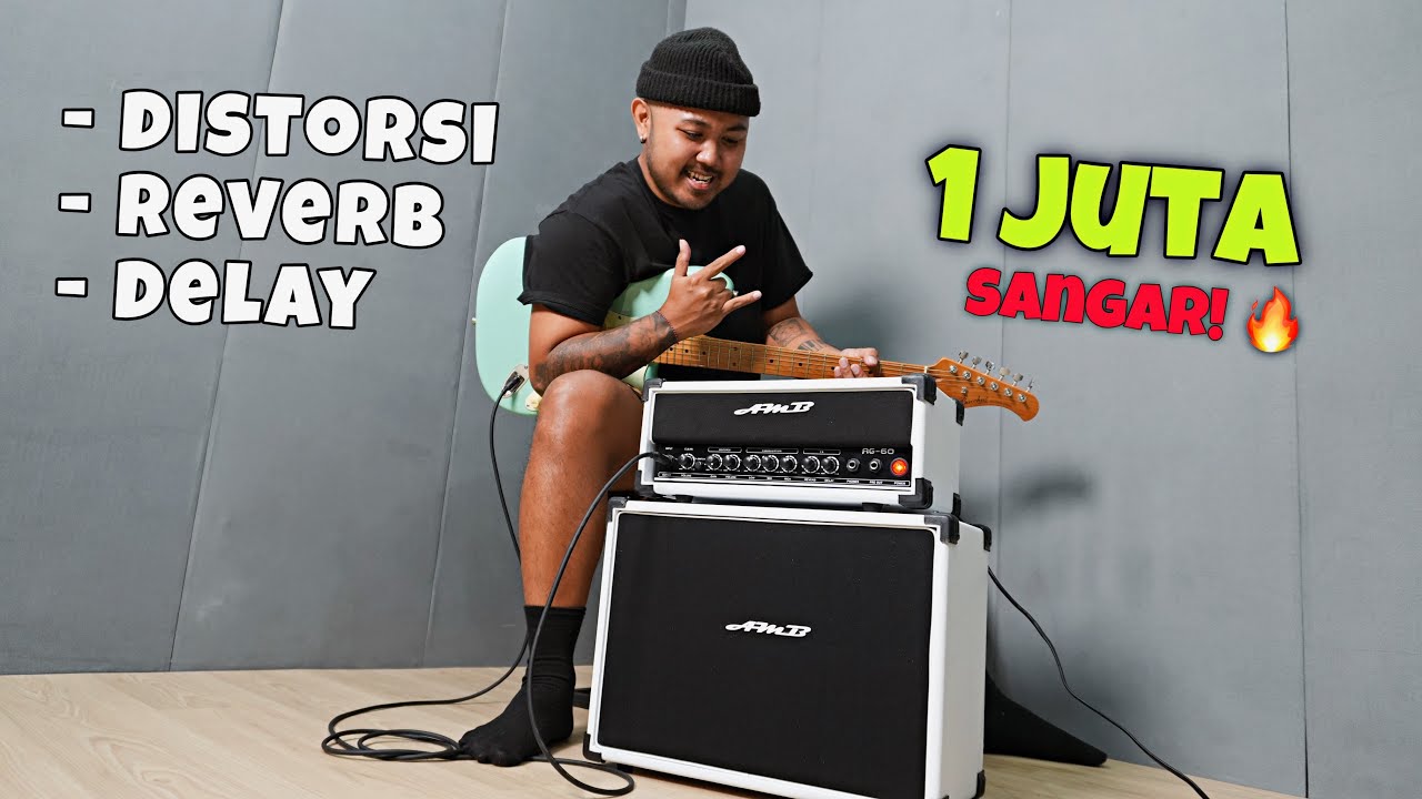 AMPLI GITAR MURAH TAPI GA MURAHAN! CUMA 1 JUTA! REVIEW AMPLI AMB