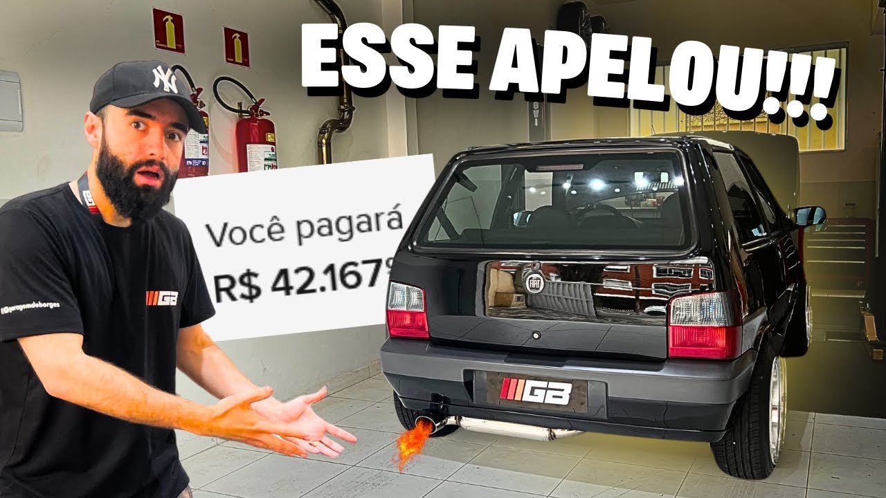 O FIAT UNO MODIFICADO QUE A MONTADORA NÃO FEZ!