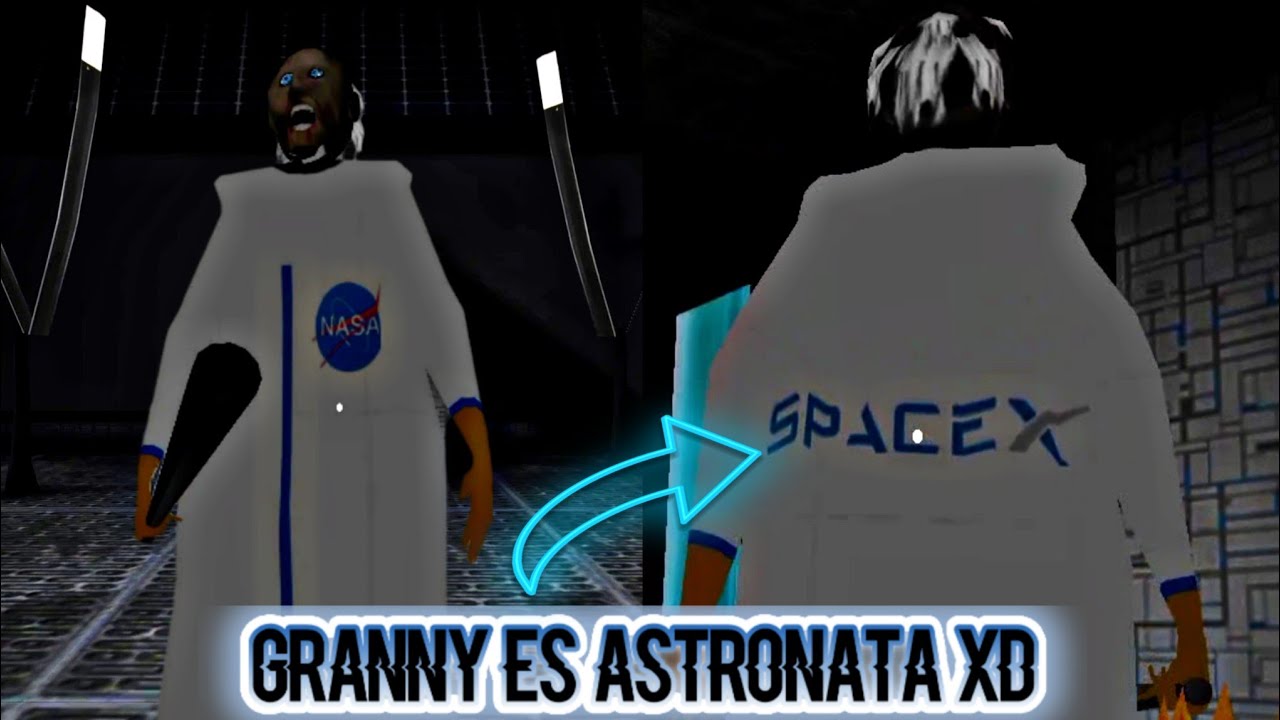 GRANNY OFICIALMENTE ES ASTRONAUTA XD || MUY DIVERTIDO 😹
