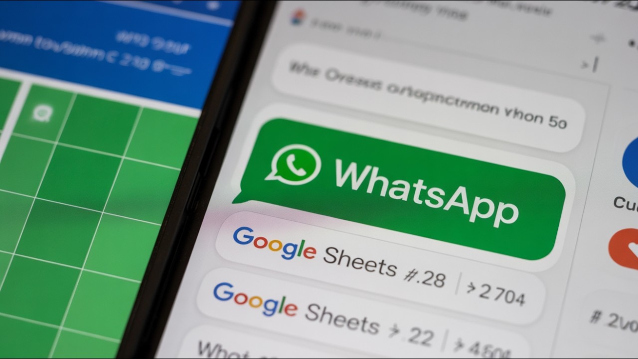 Connect WhatsApp Leads with a Google Sheet using Make Webhook