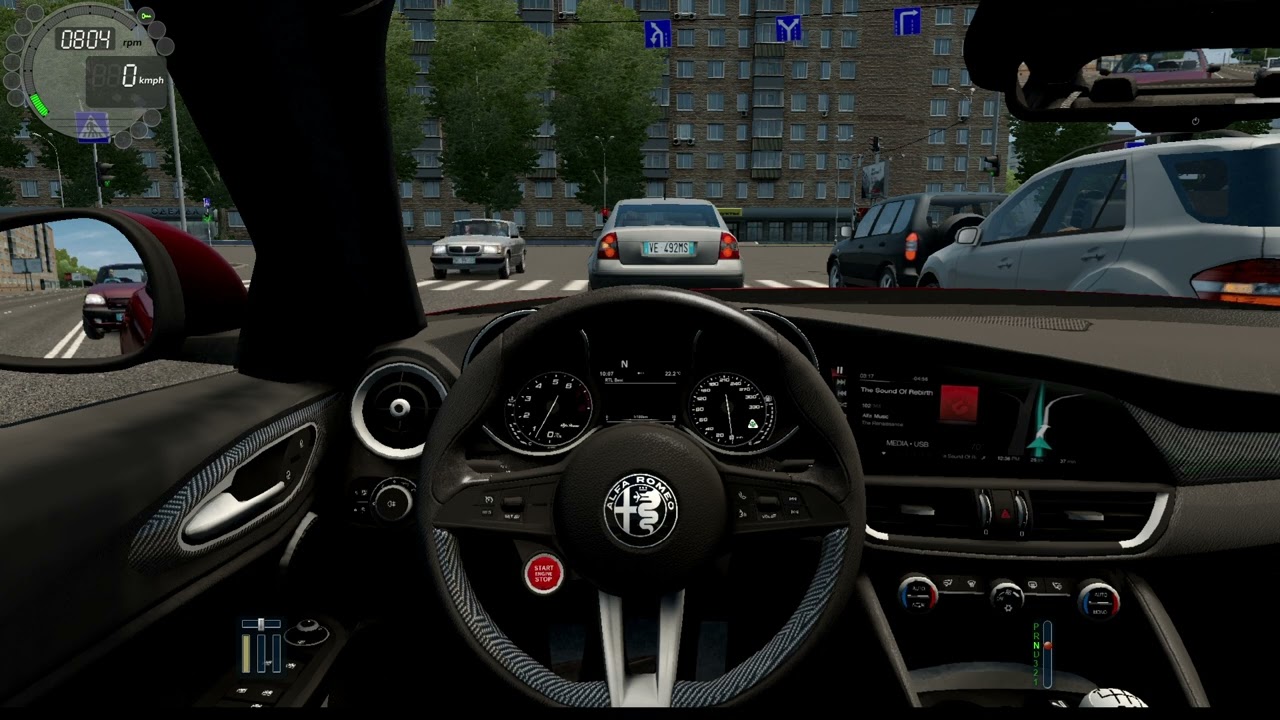City Car Driving - Alfa Romeo Giulia QV 2017