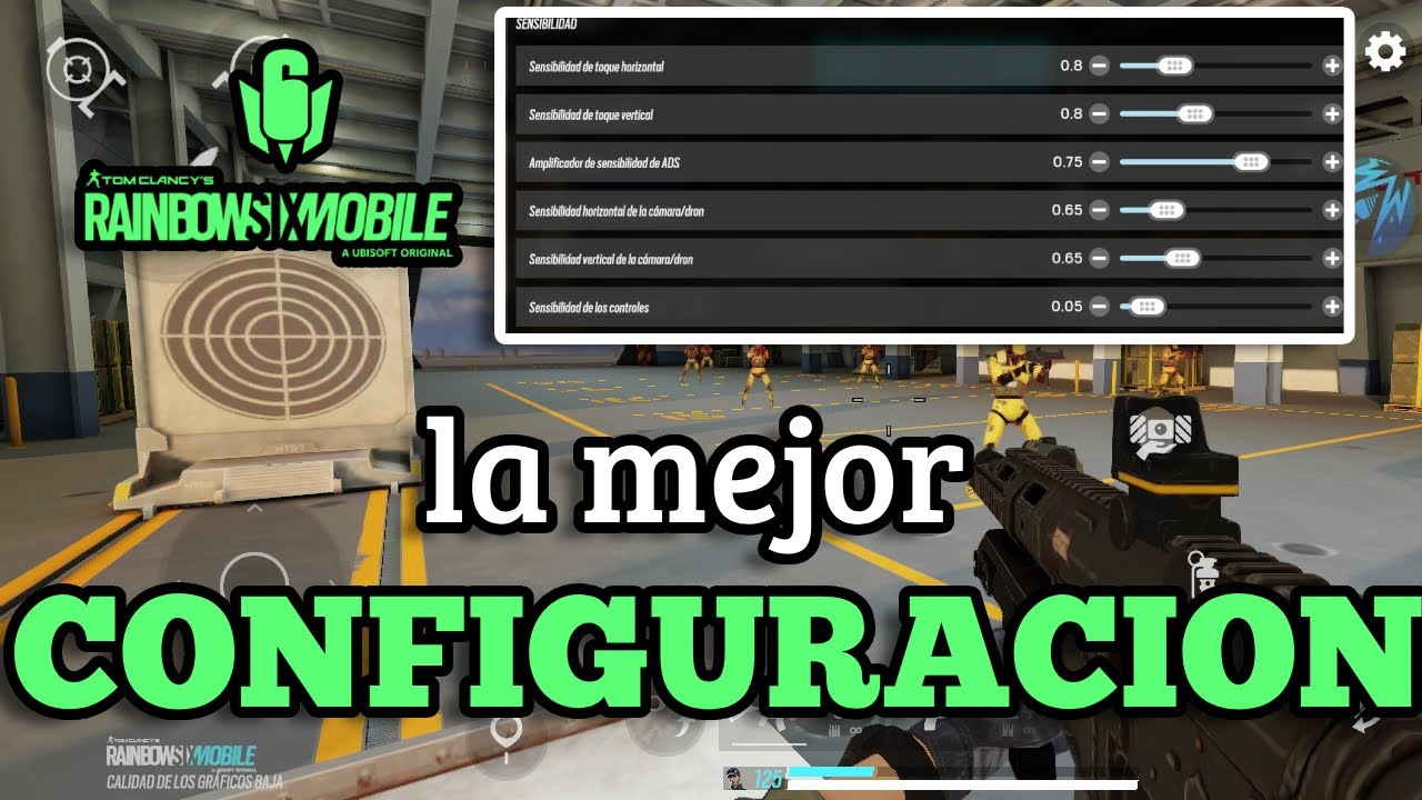 ASI es la CONFIGURACION PERFECTA para DOMINAR en RAINBOW SIX MOBILE 2025