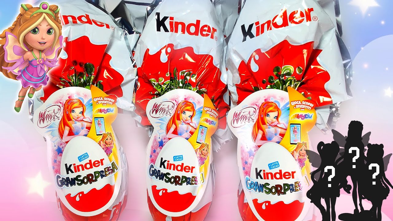 APERTURA WINX CLUB KINDER GRAN SORPRESA 2024 🤩 Enchantix Ver.