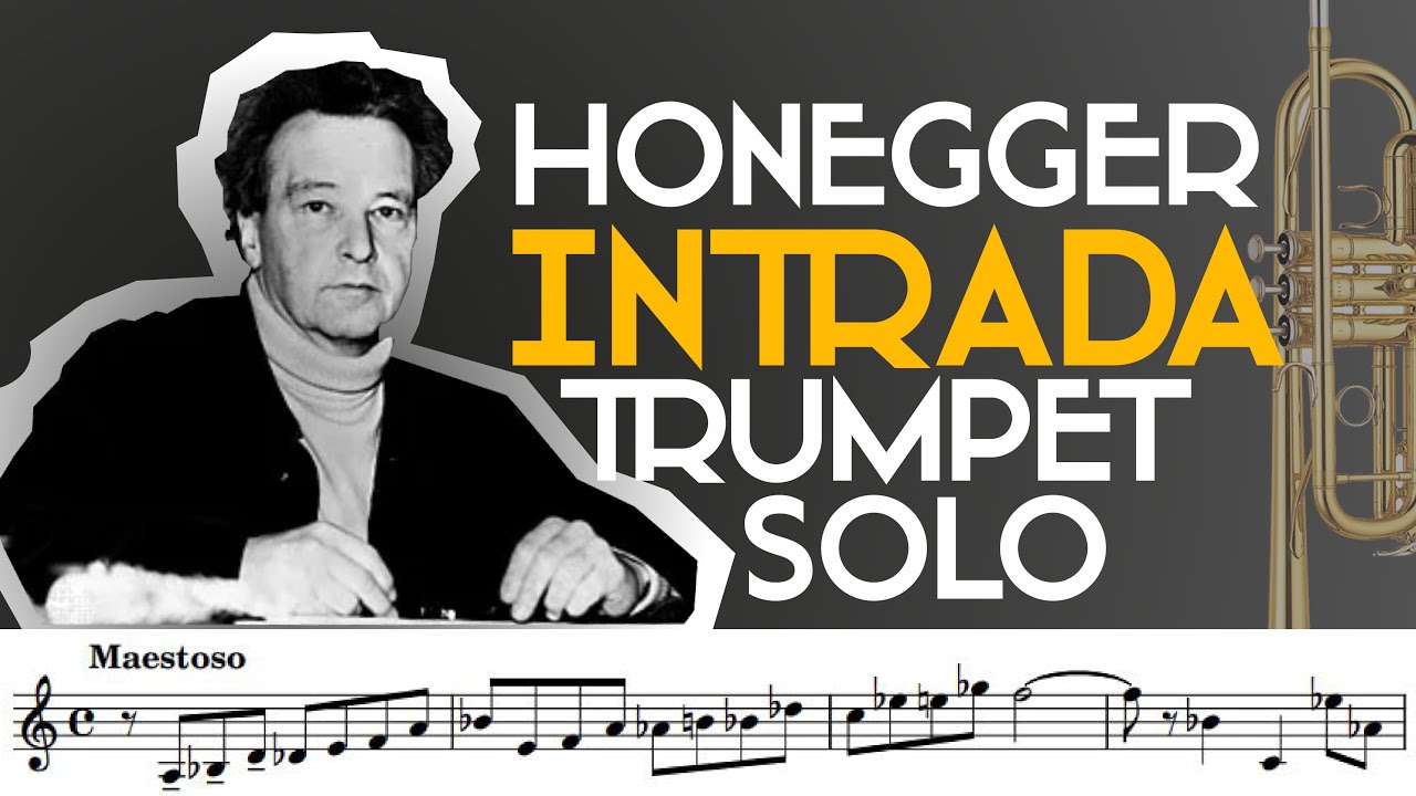 Arthur Honegger: Intrada - Trumpet Sheet music
