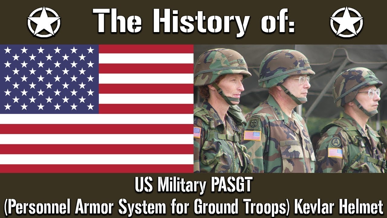 The History of: The US Military PASGT Kevlar Helmet | Uniform History