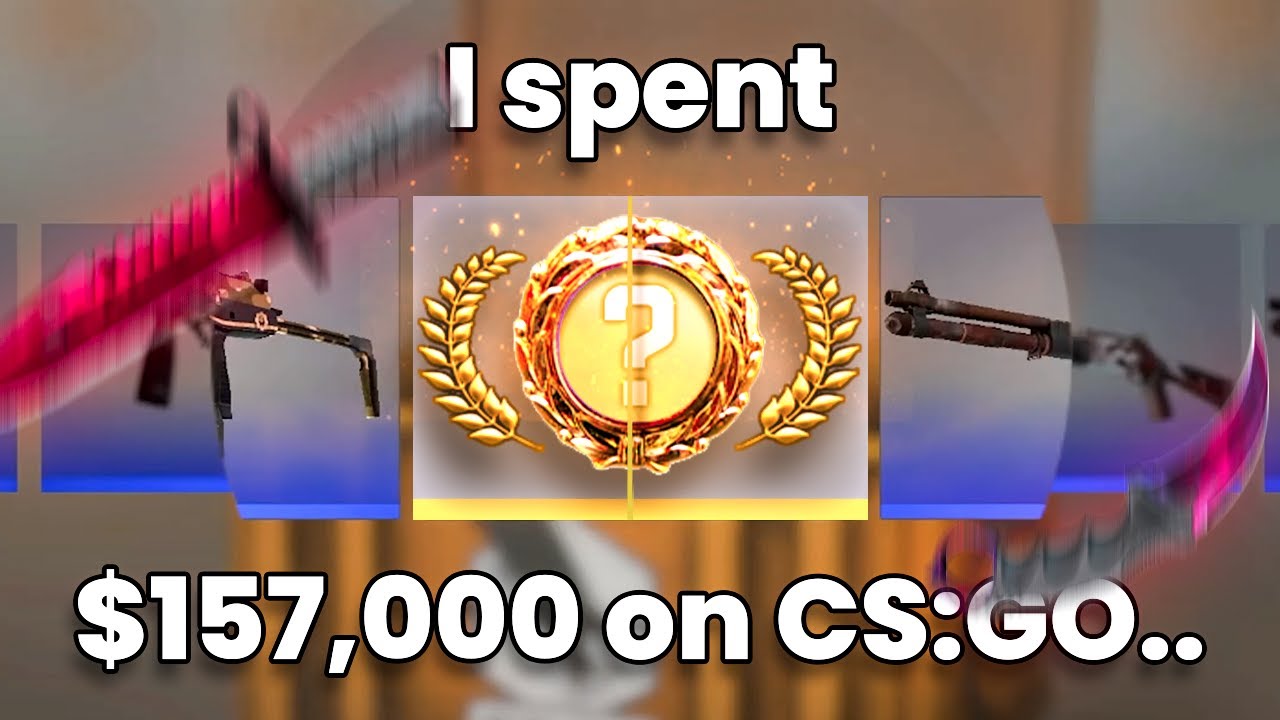 I spent $157,000 on CS:GO and unboxed these knives
