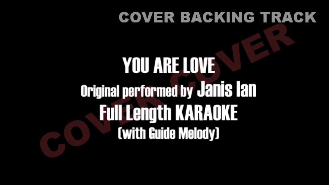 YOU ARE LOVE/Cover, Janis Ian