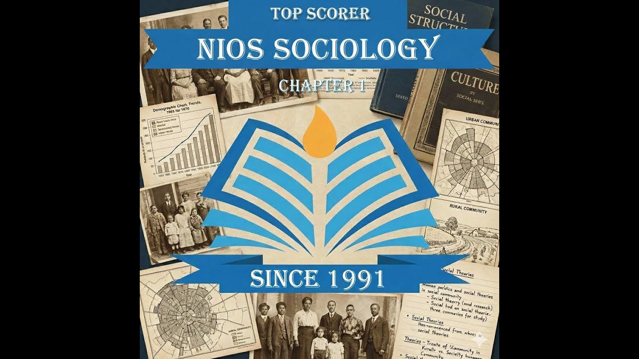 sociology video 1 chapter 1 nios sociology an introduction garanteed topper