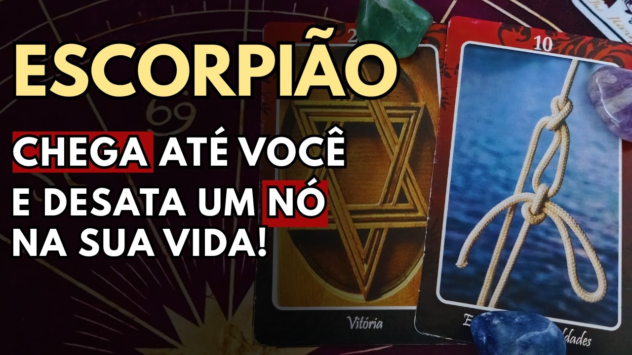 ♏ESCORPIÃO UM GRANDE MAL FOI QUEBRADO E O QUE CHEGA VAI TE SURPREENDER! #tarotresponde