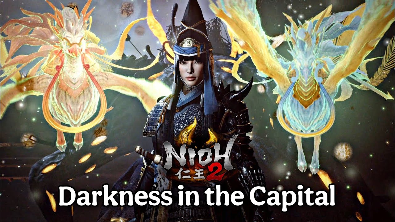 Nioh 2 - Darkness in the Capital DLC - All Boss Fight [2K 60FPS] @BiBingiBongo