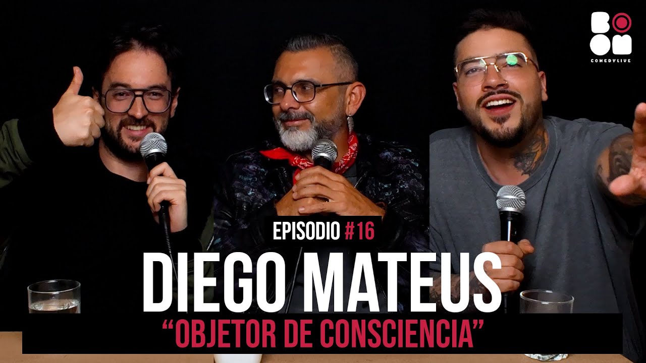 BOOM COMEDY PODCAST -Ep. 16. DIEGO MATEUS