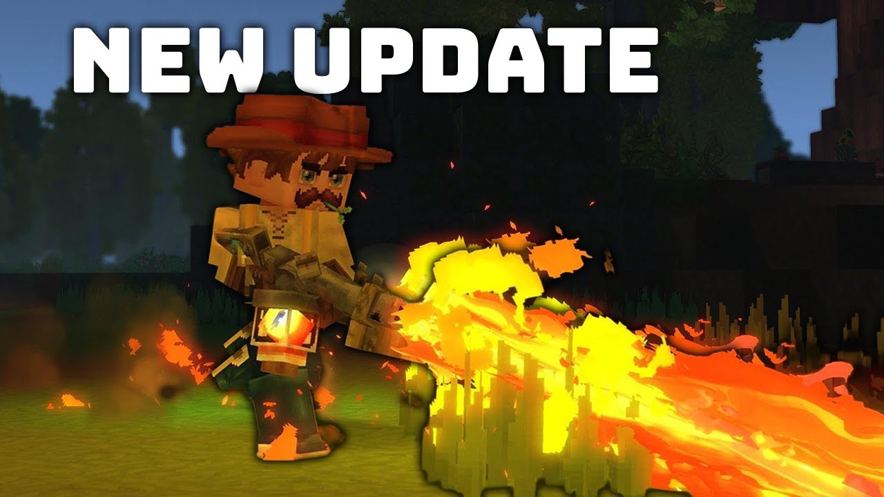 NEW Hytale Update - Flamethrowers, Taming, and Dragons