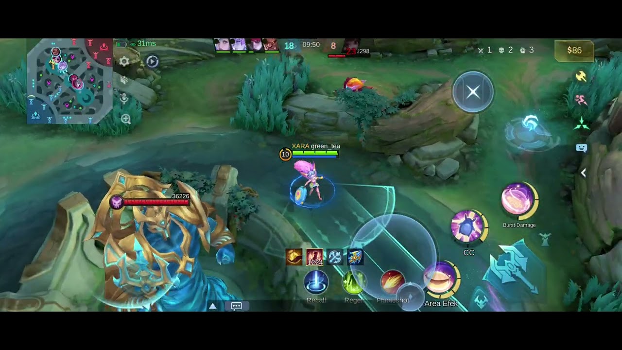 Alhamdulillah menang juga akhirnya nana😎🤓#mobilelegends #gaming 