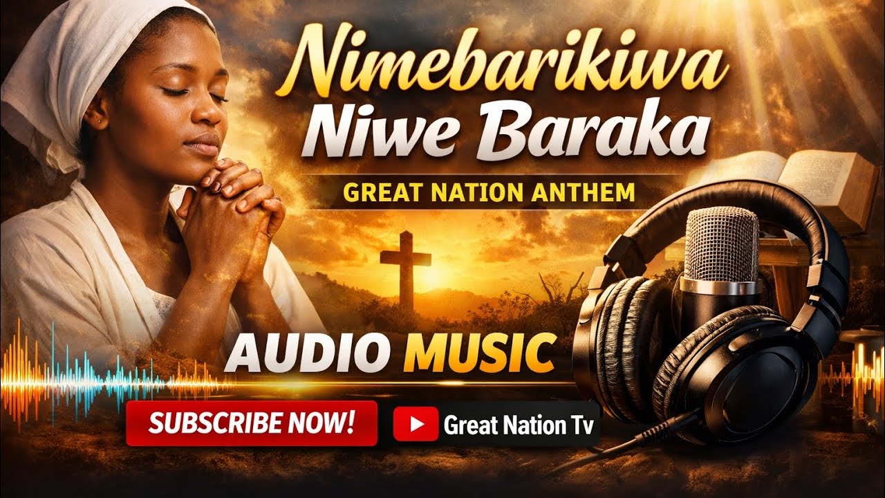  NIMEBARIKIWA NIWE BARAKA | GREAT NATION ANTHEM (AUDIO MUSIC) ?