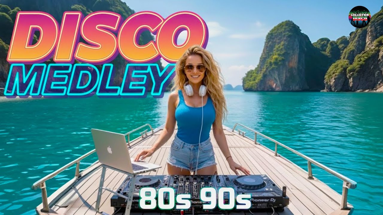 Nonstop Disco Party 70s 80s 90s - Golden Disco Medley - Best of 70s 80s 90s Disco Legends