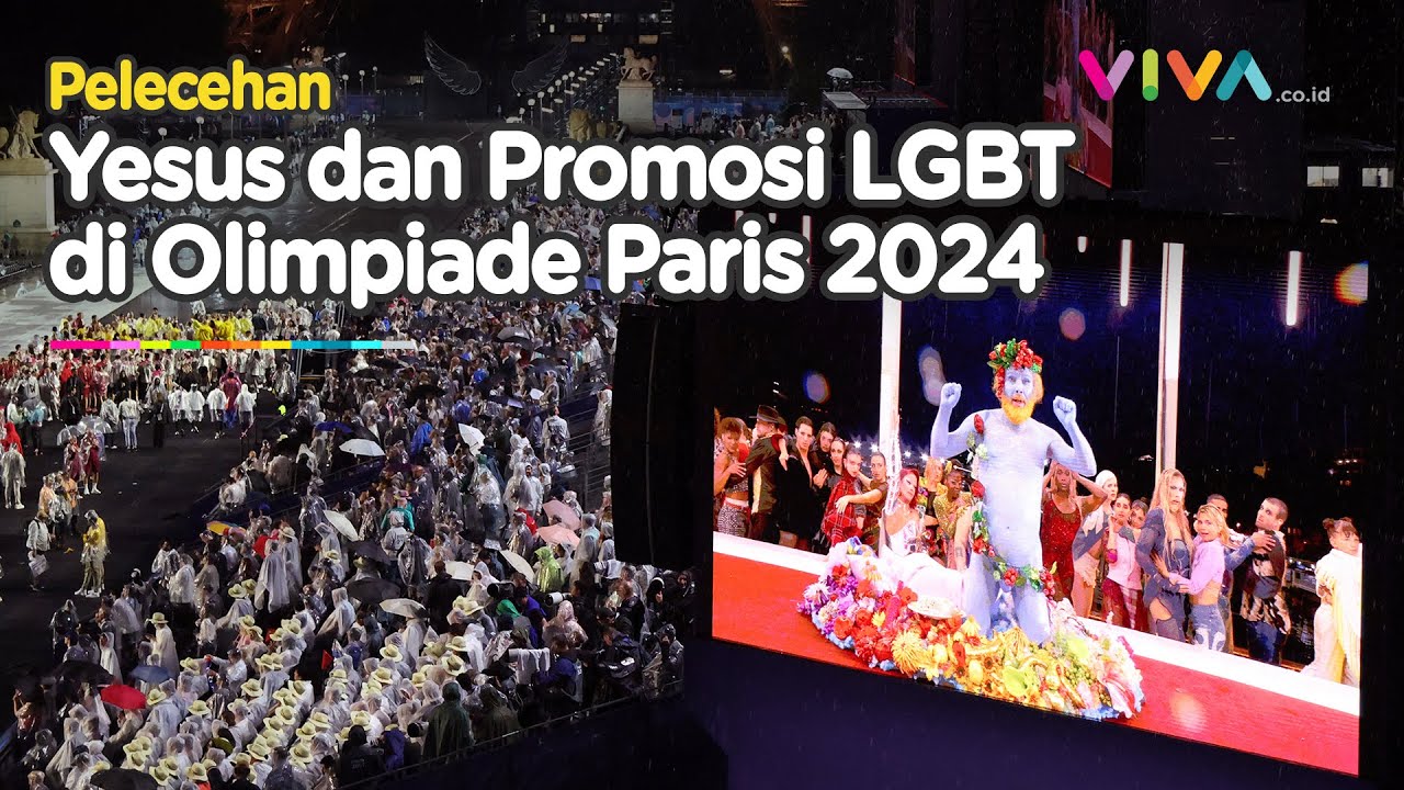Pro Satanic dan LGBTQ! Kristen Dilecehkan di Olimpiade Paris 2024