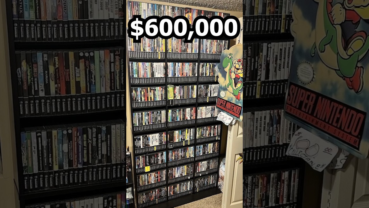 He&rsquo;s Selling His Game Collection for HOW MUCH!? 🤯