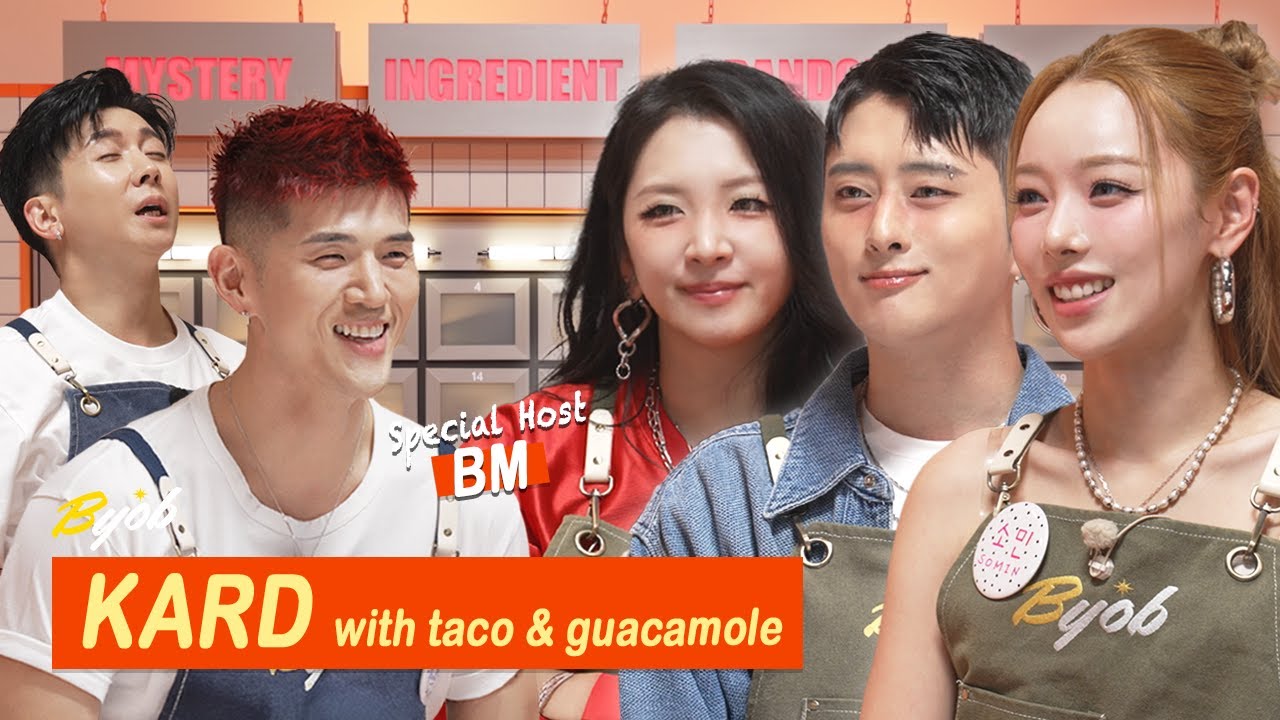 KARD подаёт хаос, тако и слишком много химии 🌮💥 | Джун и Брайан приносят свои напитки #KARD