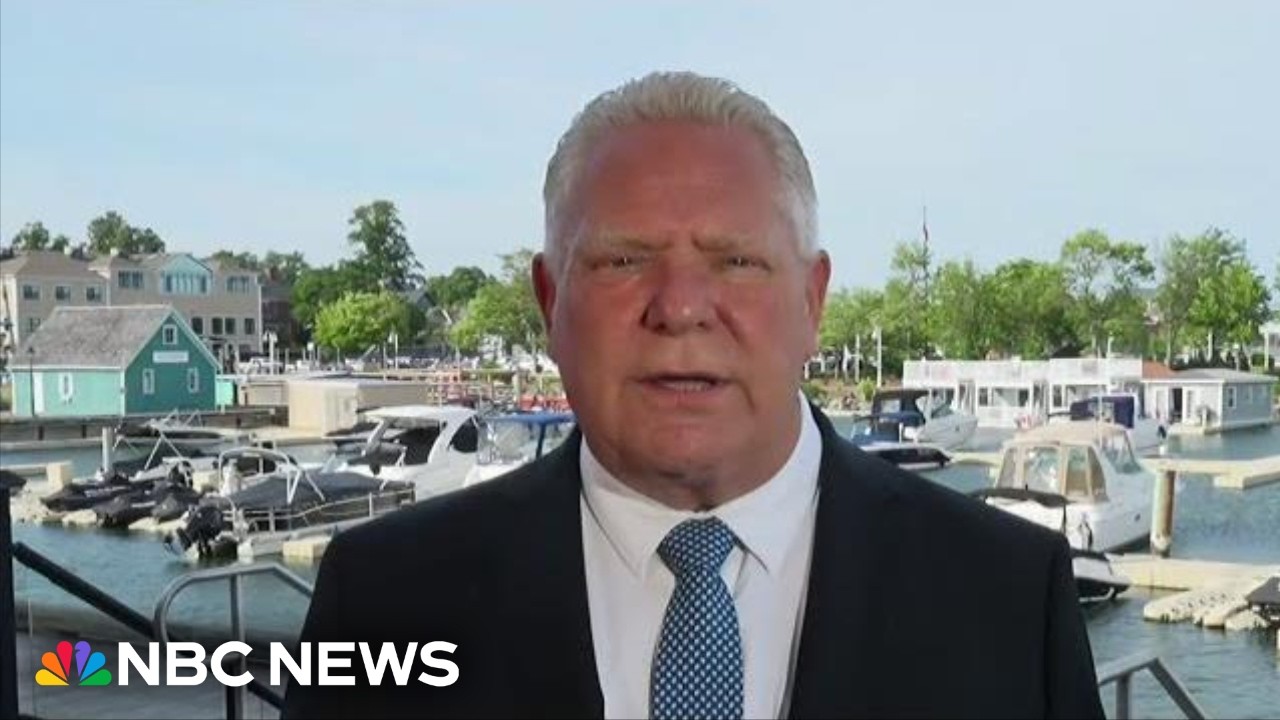 &lsquo;America needs Canada&rsquo;: Ontario Premier Doug Ford responds to Trump&rsquo;s new tariffs