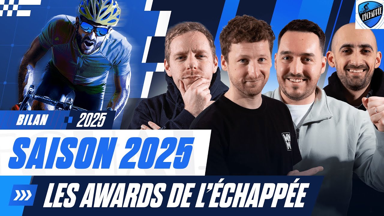 🚲 Pogacar, Van Aert, Seixas : les awards de L’Echappée (cyclisme)