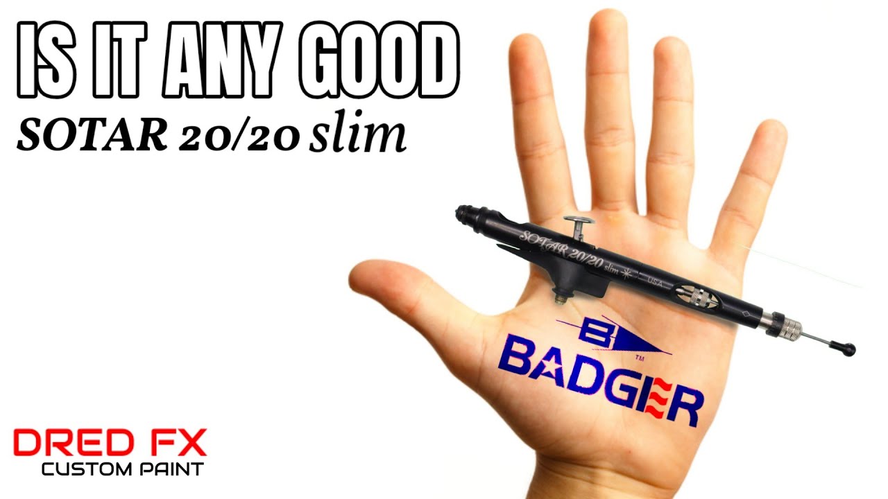 my first badger AIRBRUSH let's see what it's like