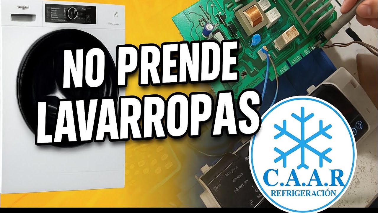 Lavarropas whirpool 6to sentido NO PRENDE (Reparacion de plaqueta)