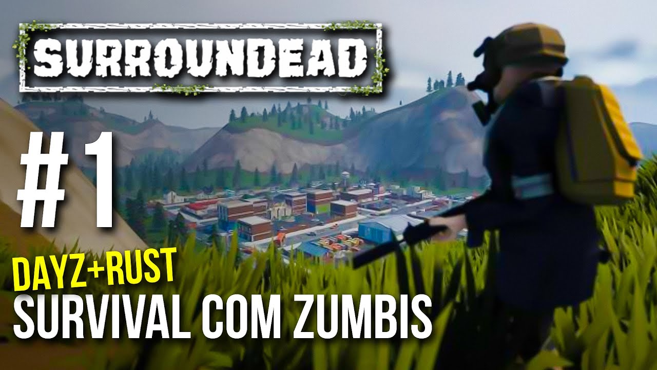 Overman jogando SurrounDead #1 | NOVO JOGO DE SOBREVIVÊNCIA DE APOCALIPSE ZUMBI - Lives do Overman