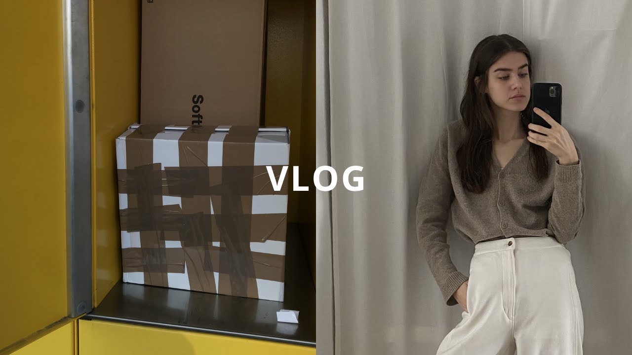 Second Hand Unboxing, Work Setup & Frankfurt Sunset Walk - BUMOKA VLOG