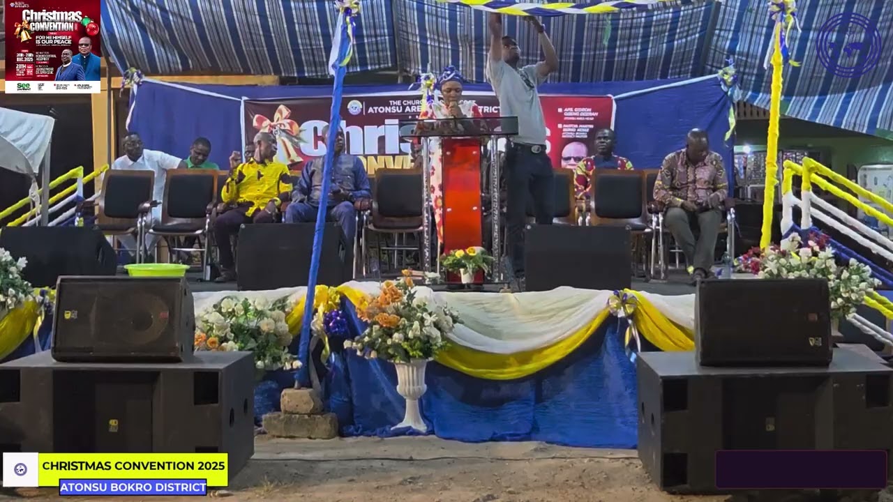 [24th December, 2025] Christmas Convention 2025 Day 1 - Evening Session - Atonsu Bokro District
