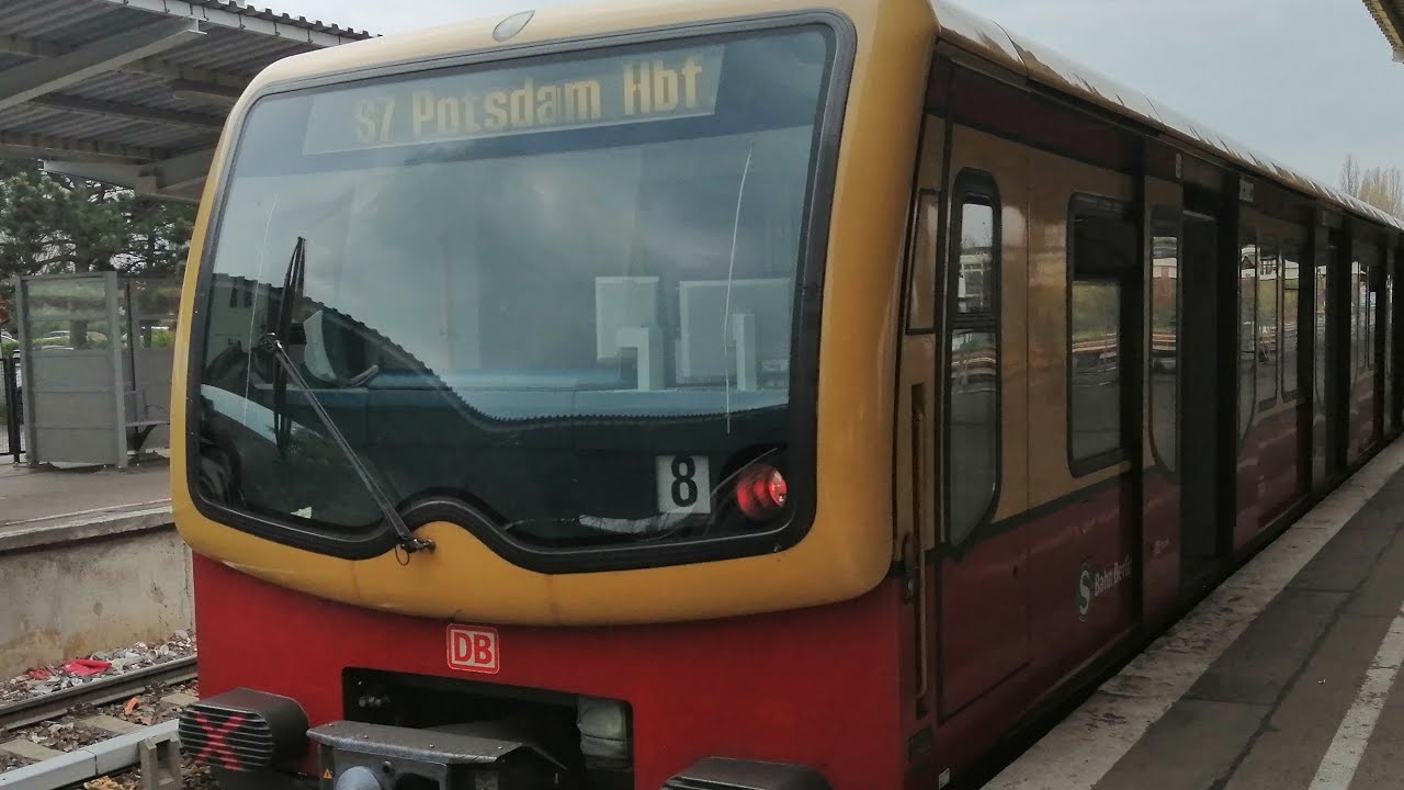 S-Bahn Berlin Mitfahrt von Ahrensfelde bis Potsdam Hbf in der BR 481 auf der S7 Komplette Linie
