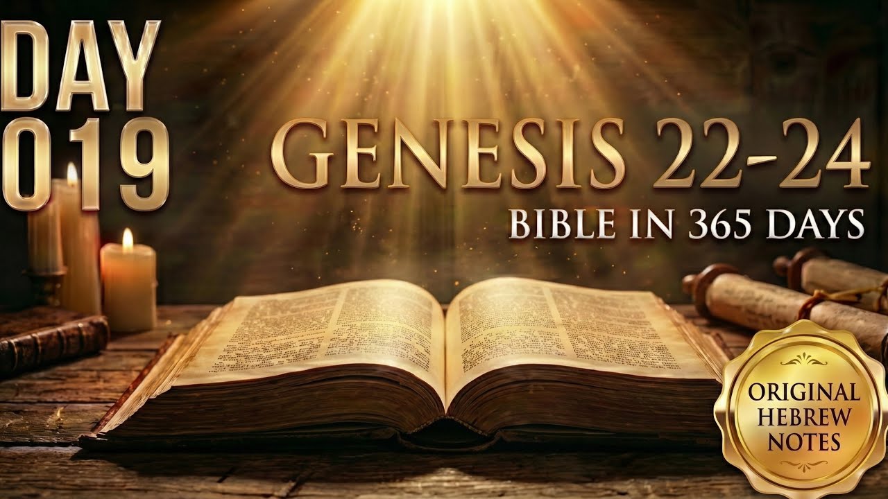 Day 19 — Genesis 22–24 | “The LORD Will Provide”, Sarah’s burial, Rebekah for Isaac