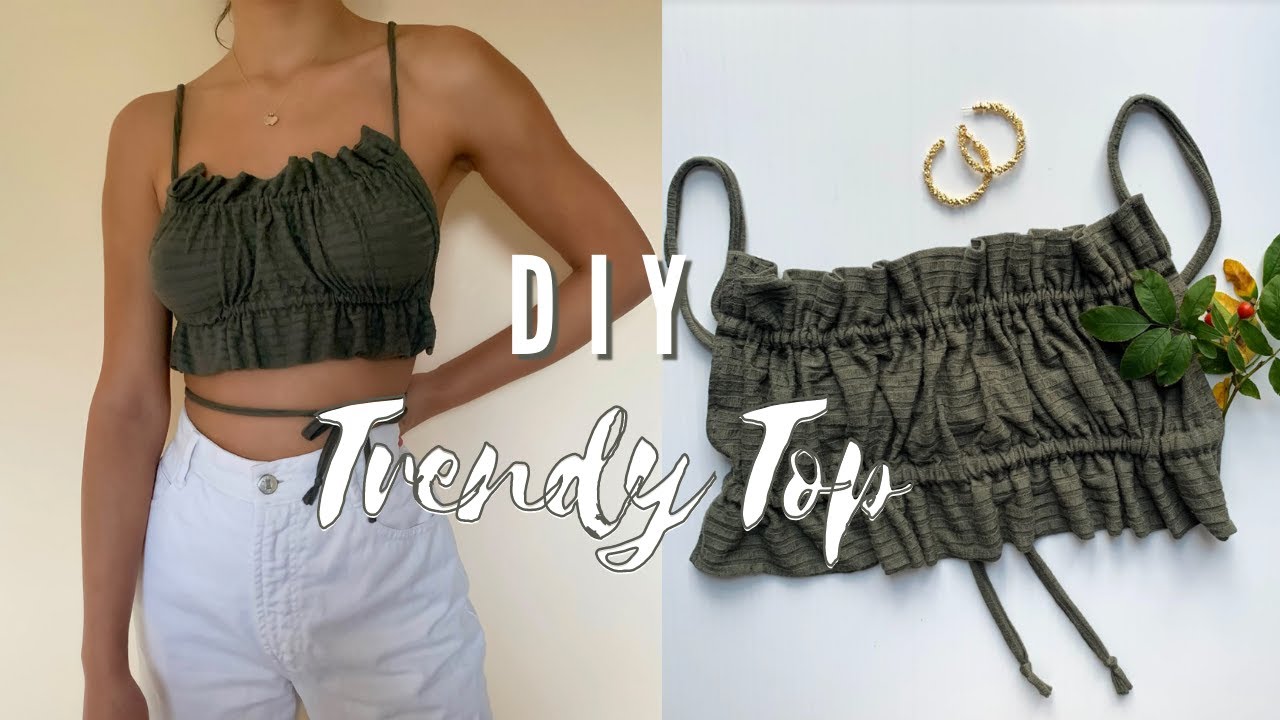 Thrift Flip/ DIY Trendy Top