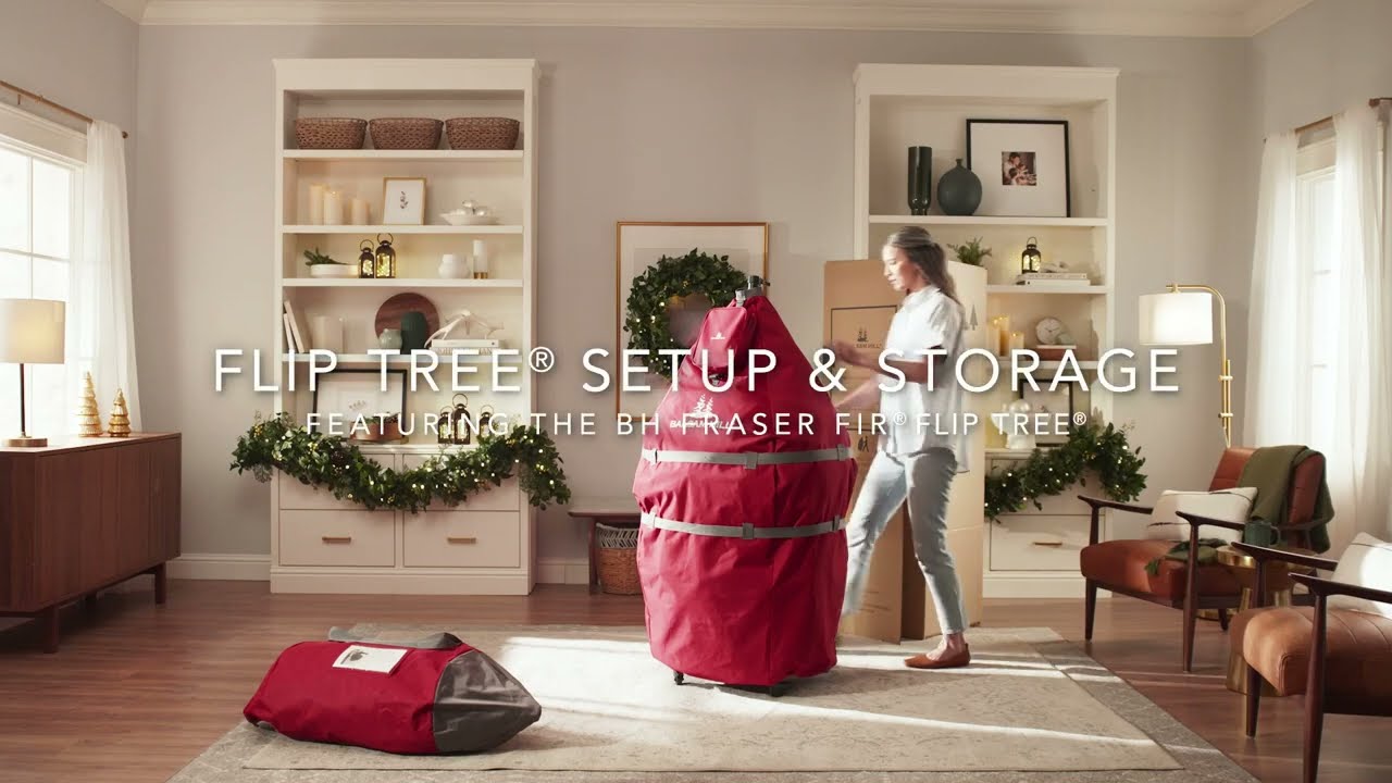 How to Assemble and Take Down a Balsam Hill Flip Tree