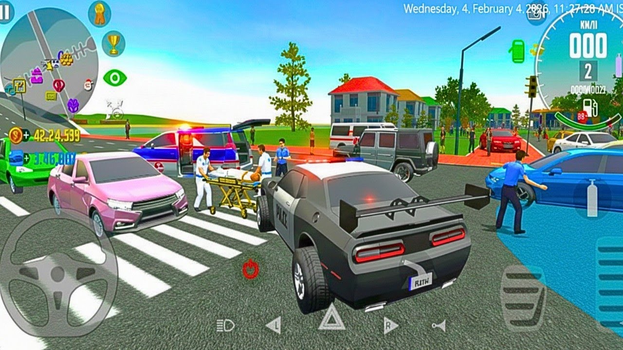 POLICE ARRIVE THE MOST BRUTAL HIGHWAY CRASH EVER 😯😈 || CAR SIMULATOR 2 GAMEPLAY 