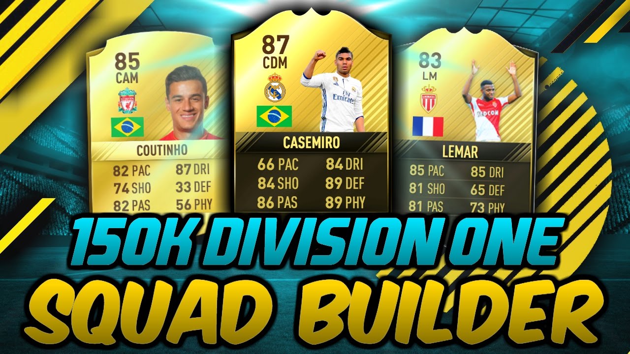 SIRI 150K SQUAD BUILDER! - FIFA 17 ULTIMATE TEAM