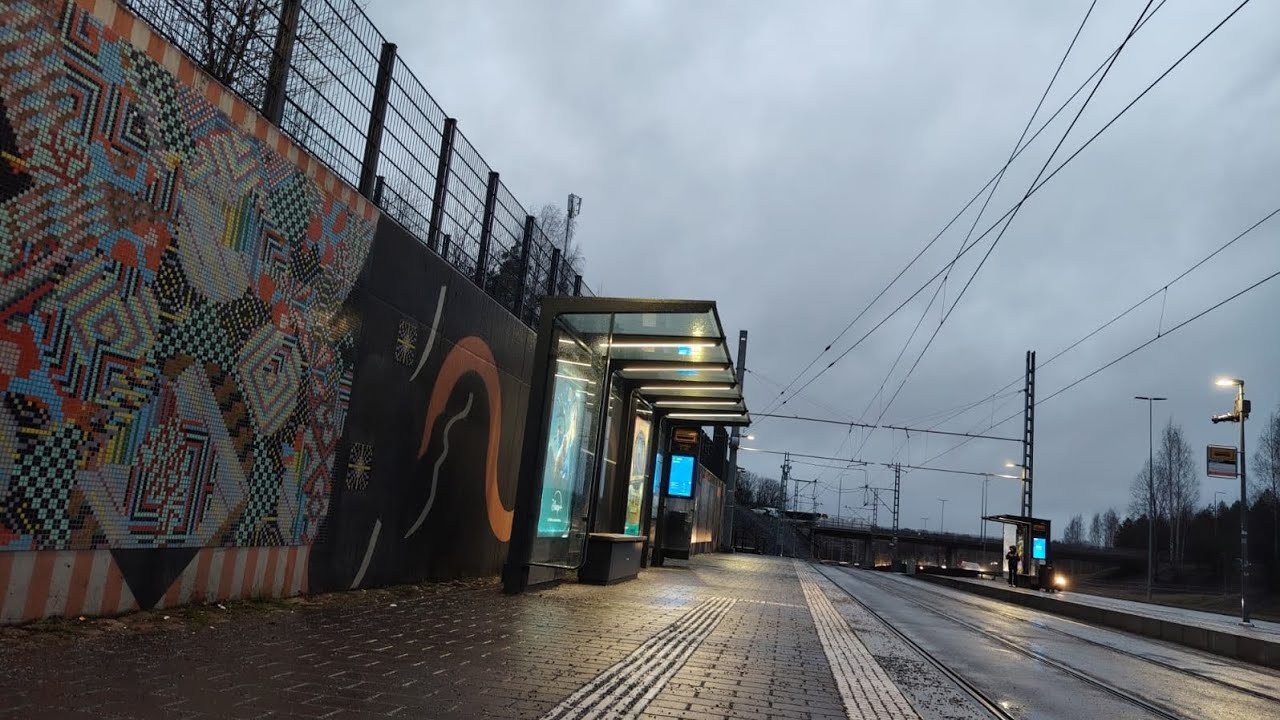 Tampereen raitiovaunun pysäkit osa 2
