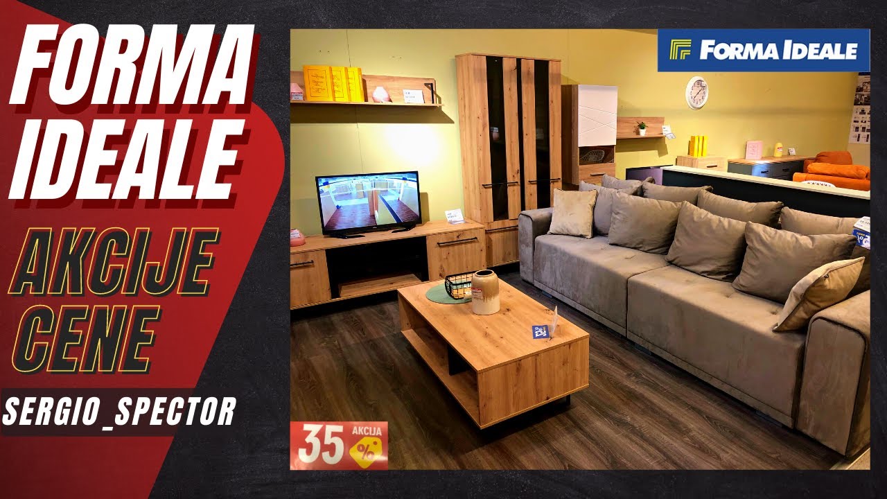 Forma Ideale Novi Beograd - cene nameštaja, akcije, obilazak i razgledanje (Beograd, Srbija)