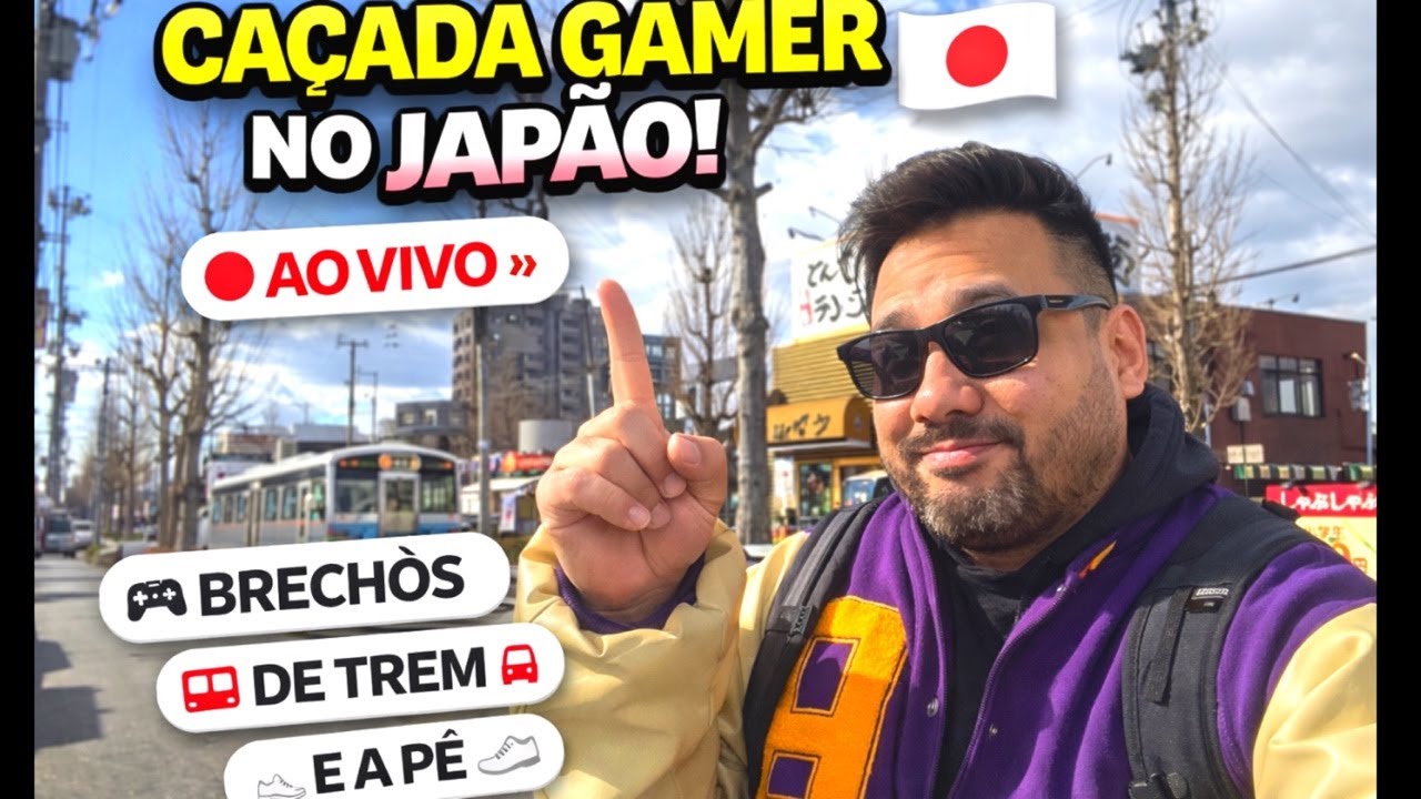 👉 DIZEM QUE NÃO EXISTE MAIS JOGO BARATO 🤡🎮 | ROTA RETRÔ GAME AO VIVO NO JAPÃO 🇯🇵