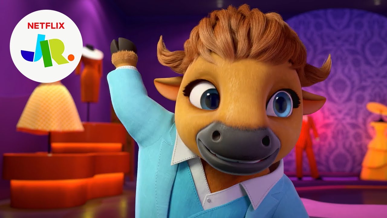 Fred’s BEST Bisonic Bison Moments Ridley Jones | Netflix Jr