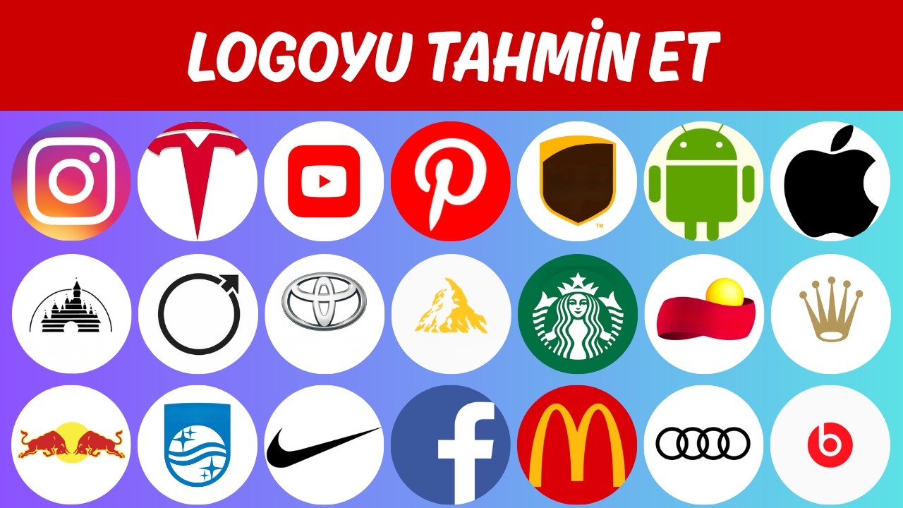 Logoyu Tahmin Et❓➡️80 Logo 5 saniye!😎😎