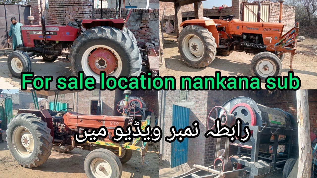 3 tractor 🚜 for sale location nankana sub shahkot Punjab Pakistan 