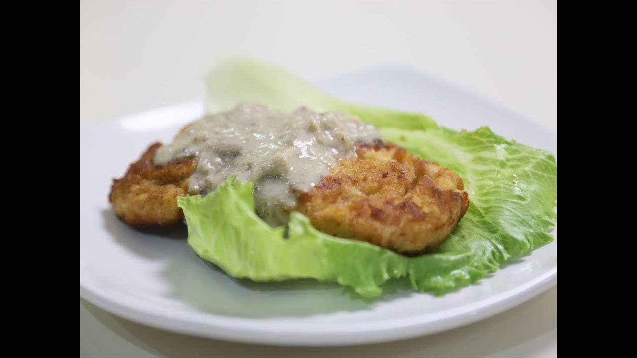 Chicken Schnitzel with Mushroom Sauce | Quick Dinner Recipe | Easy Recipe