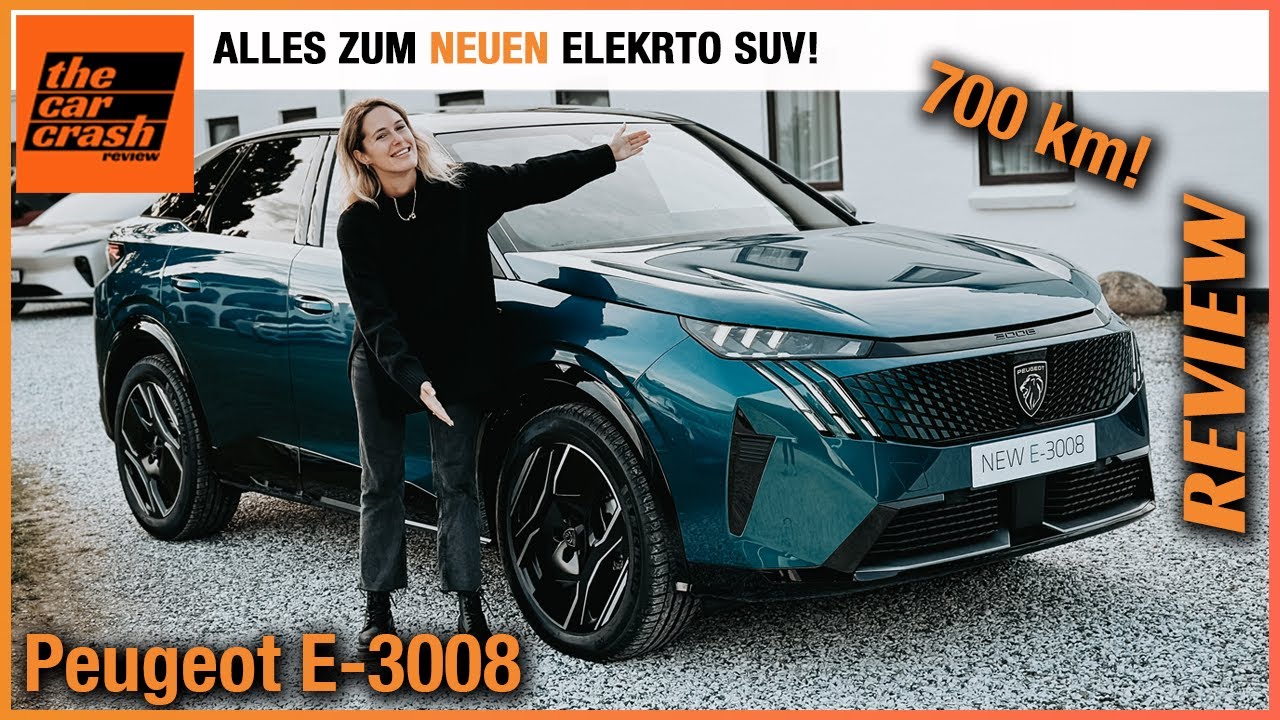 Peugeot E-3008 im Test (2024) Alles zum NEUEN Elektro SUV mit 700 km Reichweite! Review | Innenraum