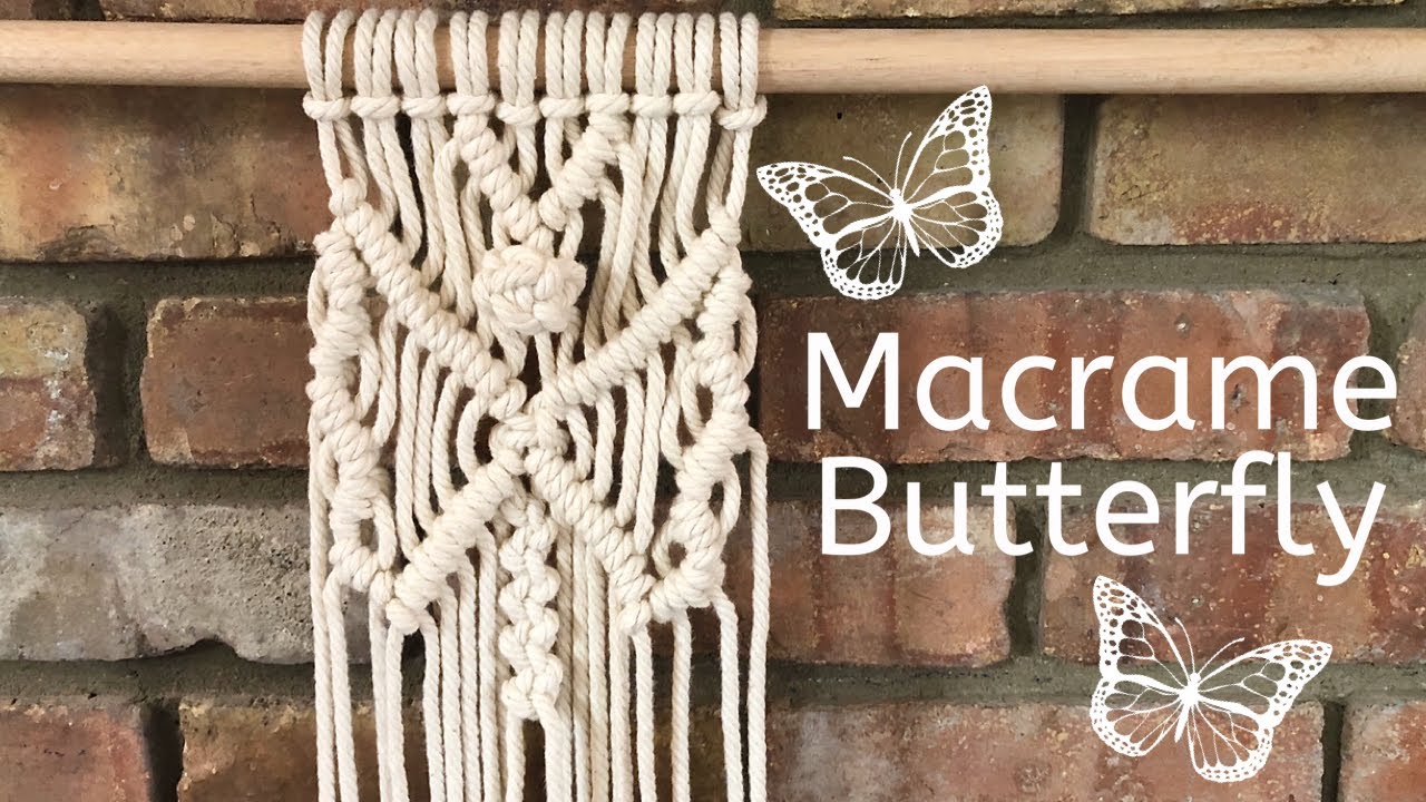DIY Macrame Butterfly Pattern
