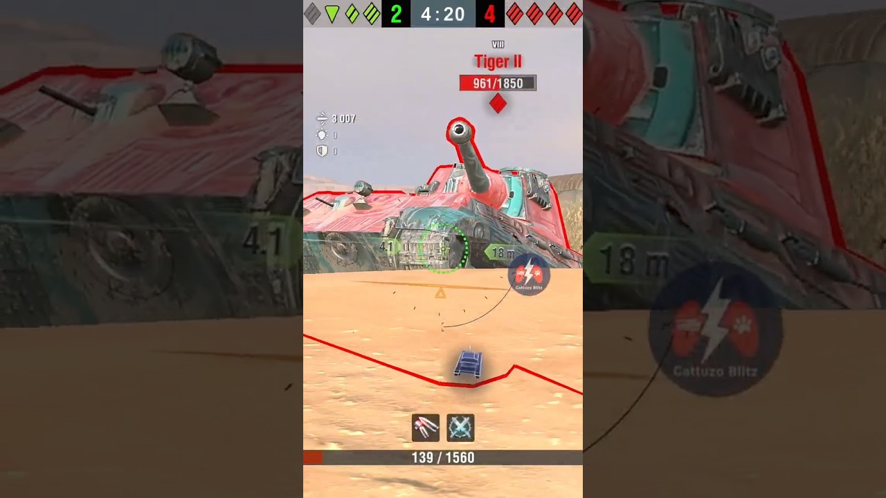 Kanonenjagdpanzer 105 | 5 Kills & 6303 DMG | #worldoftanksblitz #wotblitz #танки #wotb #shorts