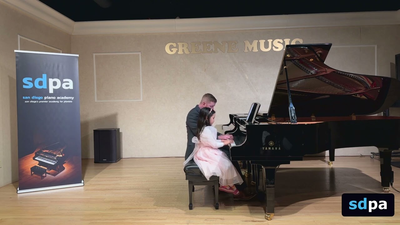 Olivia - San Diego Piano Academy - Piano Lessons San Diego - Beginner Student Performance