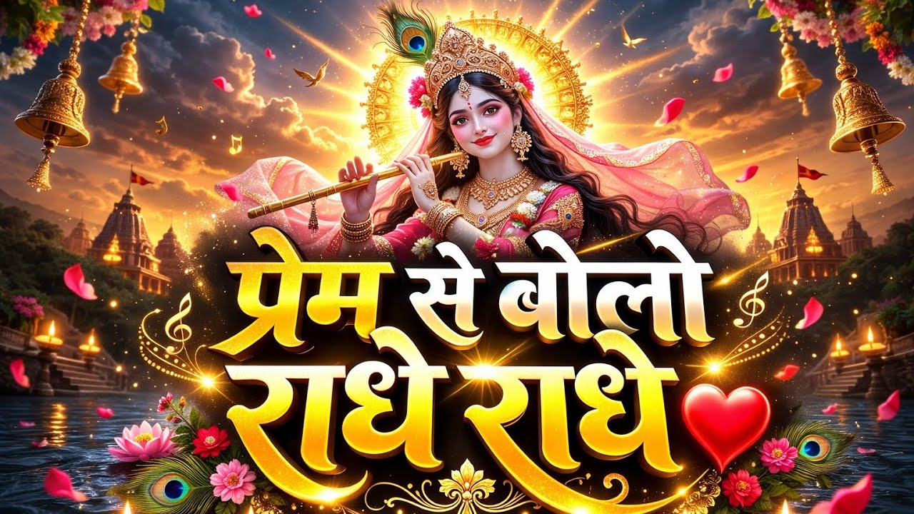 Prem Se Bolo Radhe Radhe DJ Remix ❤️| Radha Krishna Bhakti Song 2026 | High Energy Kirtan Mix