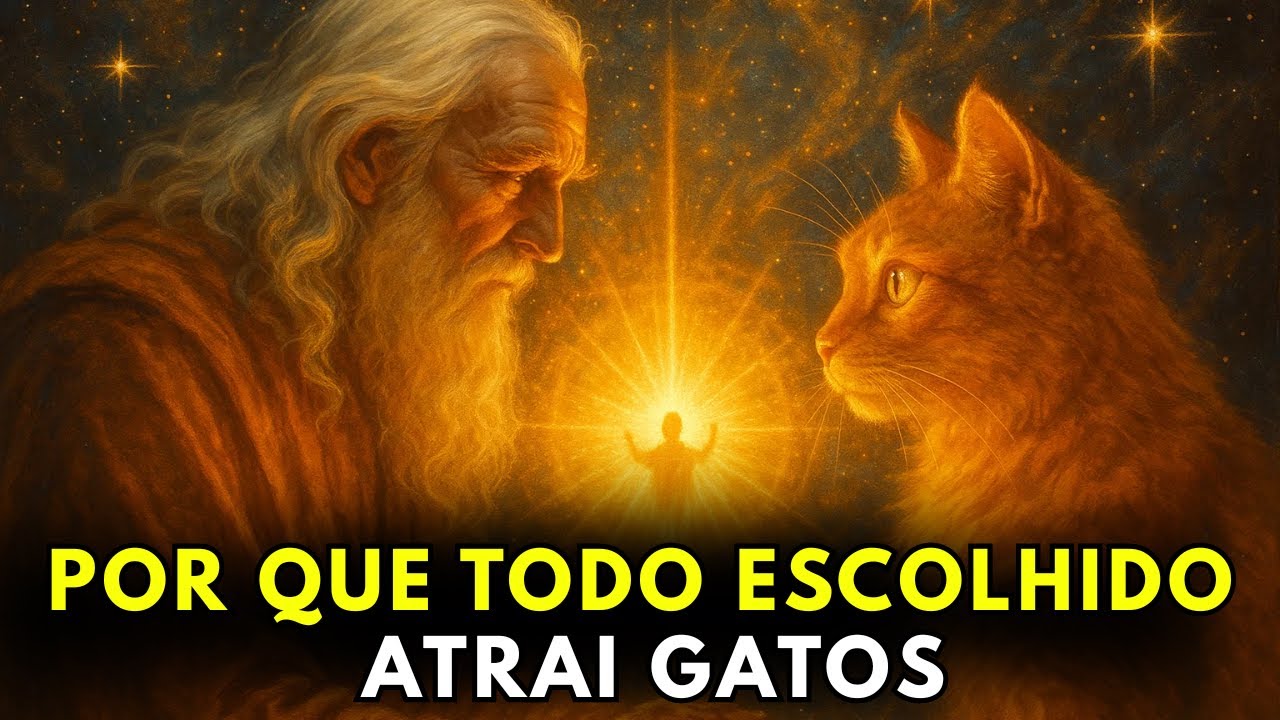 OS GATOS VEEM ALGO EM VOCÊ QUE NEM VOCÊ CONSEGUE VER – Isso só acontece com os ESCOLHIDOS!